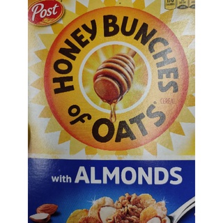 POST HONEY 🍯 BUNCHES OG OATS with REAL ALMOND 411g