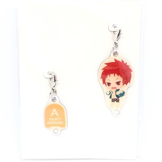 Free! Iwatobi Swim Club Shiina Asahi Nip &amp; Link Metal Swing พวงกุญแจเหล็ก งานลิขสิทธิ์แท้ Taito จากญี่ปุ่น