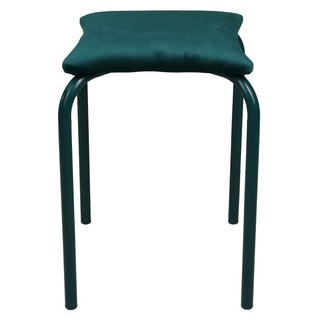 Multipurpose chair STOOL FURDINI PURIN SC25020F VELVET BLUE Multipurpose furniture Home &amp; Furniture เก้าอี้อเนกประสงค์ เ