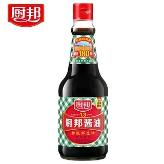 E2 ซีอิ้วขาว ซอสถั่วเหลือง (厨邦酱油)ขนาด 820ml #พร้อมส่ง# ซีอิ้วขาว ตราChubang