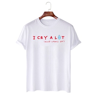 เสื้อยืด พิมพ์ลาย I Cry A Lot And Thats Ok Sydney Sweeney I Cry A Lot สําหรับผู้ชาย