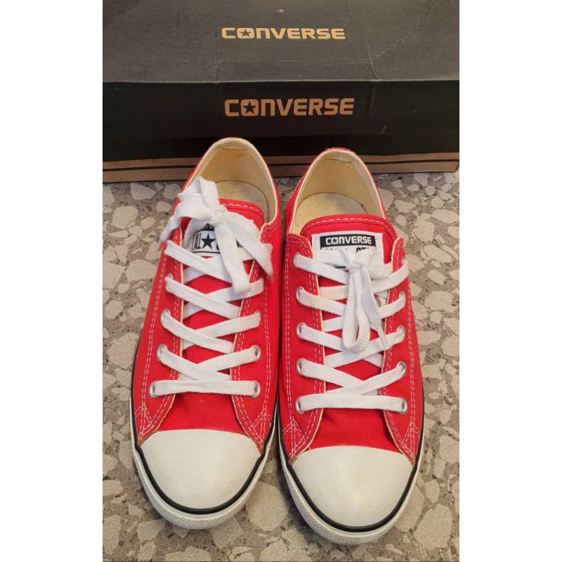 รองเท้าผู้หญิง Converse All Star รุ่น Dainty OX Red 111D100MRE