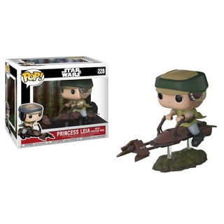 Funko Pop Proncess Leoa With Speeder Bike #228 Exclusive ครบรอบ 40 ปี