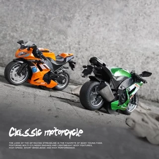 KLT 1:12 Gusta โมเดลรถจักรยานยนต์ โมเดลรถ ของเล่นสําหรับเด็กผู้ชาย ของขวัญวันเกิด