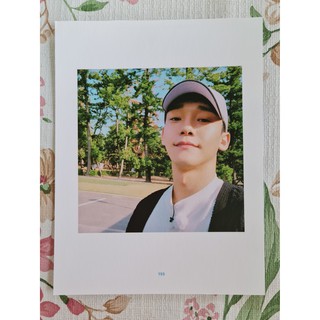 [แท้/แบ่งขาย/4 หน้า 100] หน้าโฟโต้บุ๊ค เฉิน Chen CBX Selfie Book Photo Book EXO