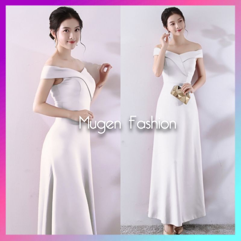 🚨 Mugen Fashion ชุดราตรี เดรสราตรี ชุดออกงาน เดรสออกงาน งานตรงปก เกรดพรีเมี่ยม