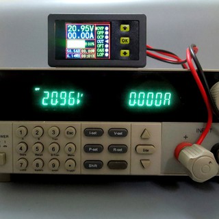 kiss*Digital Multimeter Charge-Discharge Battery Tester DC 0-90V 0-20A Volt Amp Meter