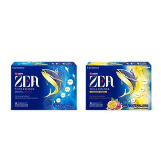 โปรโมชั่น Flash Sale : ZEA ซี ทูน่าเอสเซนส์ ผลิตภัณฑ์เสริมอาหารซุปปลาทูน่าสกัด แพ็ค 6 ขวด (เลือกรสชาติได้) 42ml