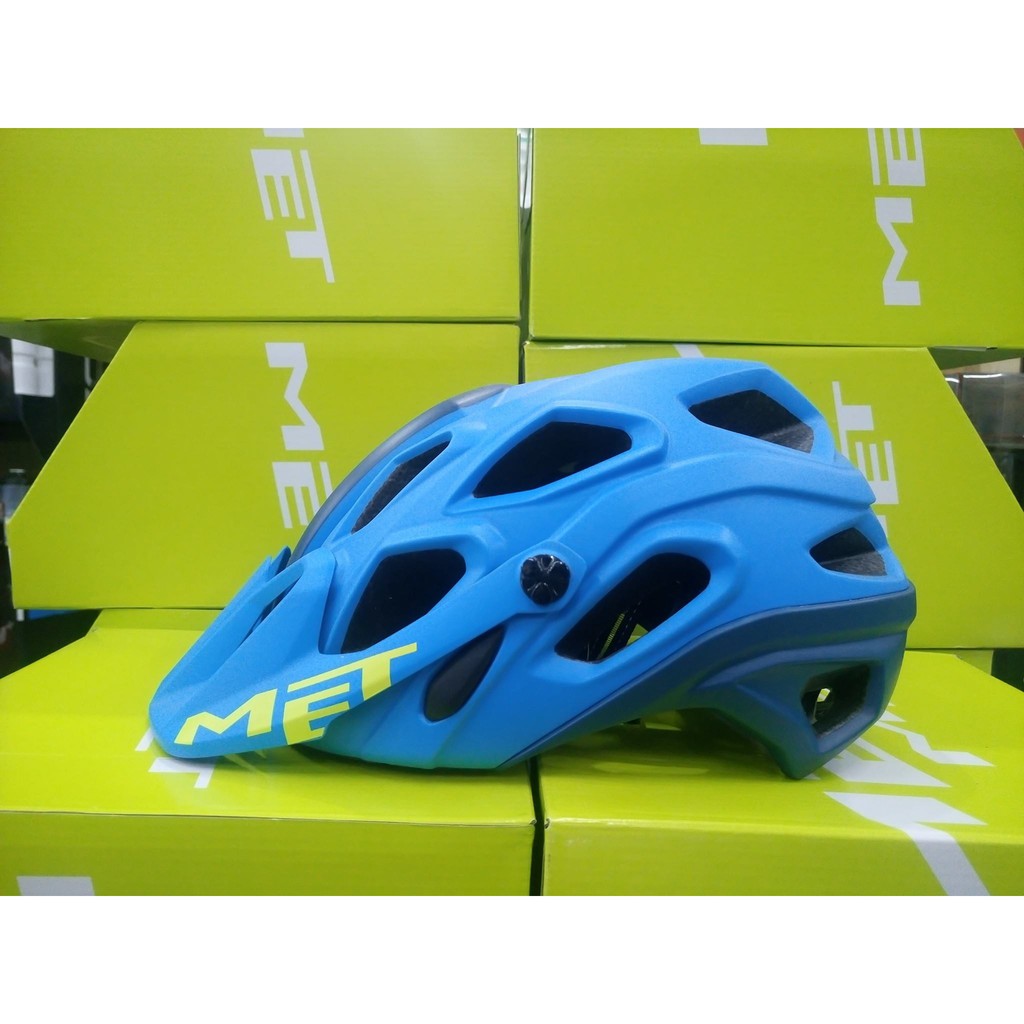 หมวกจักรยาน MET Lupo สีฟ้า ไซส์ M