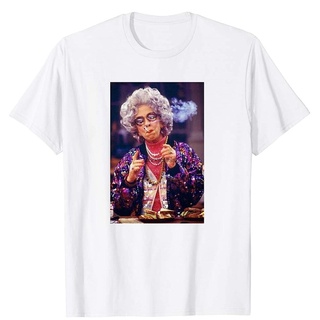 เสื้อยืดใหม่ 2022สินค้าใหม่แนวโน้มขายร้อนยาย Yetta 90 s Sitcom พี่เลี้ยง Fran Drescher ตลก Vintage ผู้ชาย T Graphic Men