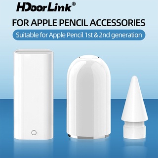 Hdoorlink สายเคเบิลอะแดปเตอร์เชื่อมต่อปากกาสไตลัส แม่เหล็ก แบบเปลี่ยน สําหรับ Pencil Tip รุ่นที่ 1 2