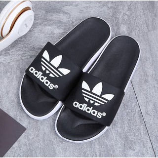 Adidas รองเท้าแตะแฟชั่น พิมพ์ลาย สวมใส่สบาย unisex Filp flops(แนะนำให้สั่งเผื่อ1ไซส์)