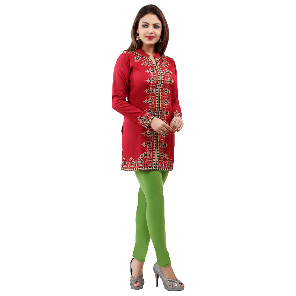 NEW SHORT CREPE KURTI