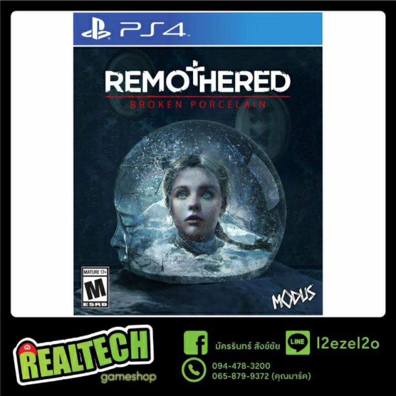 แผ่นเกมส์ Ps4 : Remothered ( มีซับไทย ) แท้ 100% ( พร้อมส่ง )