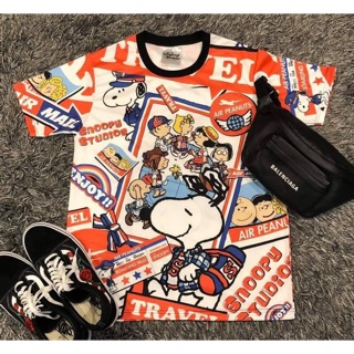 เสื้อยืด &amp; เดรส ลายsnoopy
