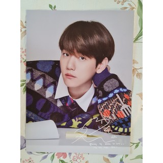 [พร้อมส่ง] หน้ามินิโบรชัวร์ แบคฮยอน เฉิน Baekhyun Chen EXO 2021 Seasons Greetings Mini Brochure