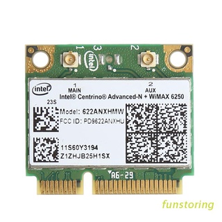 Fun การ์ดไวไฟไร้สาย 300ม. 2.4+5G Wifi Pci-E Card สําหรับ Intel 6250 Lenovo Fru 60Y3195