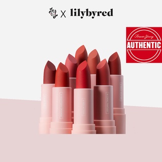 [LILYBYRED] MOOD CINEMA MATTE ENDING LIPSTICK (10 OPTIONS) 3.5g