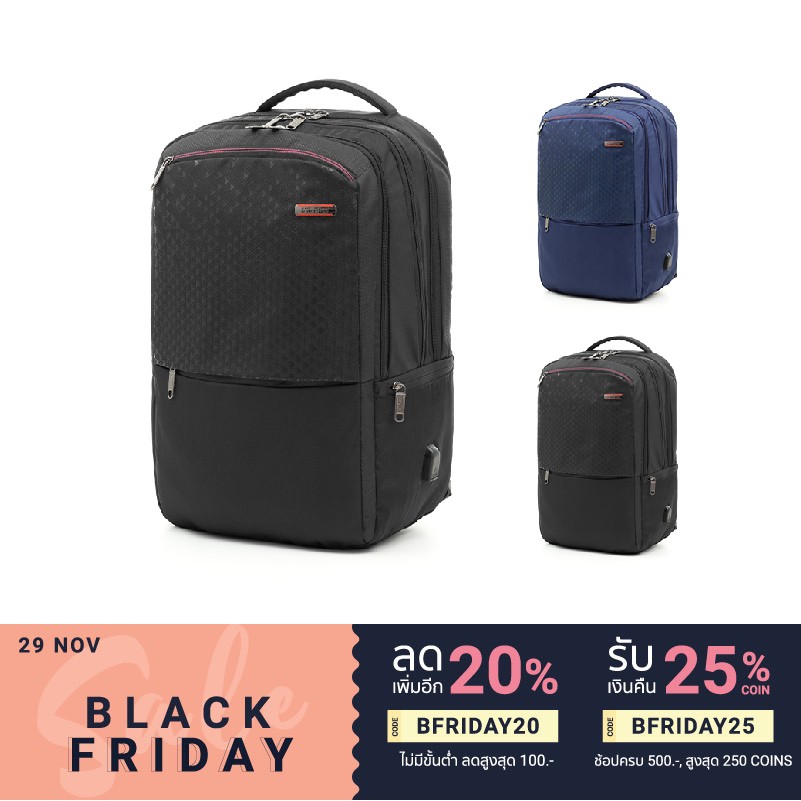 AMERICAN TOURISTER กระเป๋าเป้สะพายหลัง รุ่น LOGIX NXT BACKPACK 03