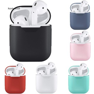 【RB】เคสซิลิโคนนิ่ม กันกระแทก สําหรับหูฟัง Apple AirPods