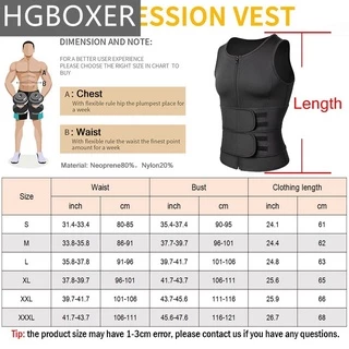 ผู้ชายเข็มขัดกระชับสัดส่วนผ้า Neoprene ซิปเก็บหน้าท้องเสื้อกั๊ก