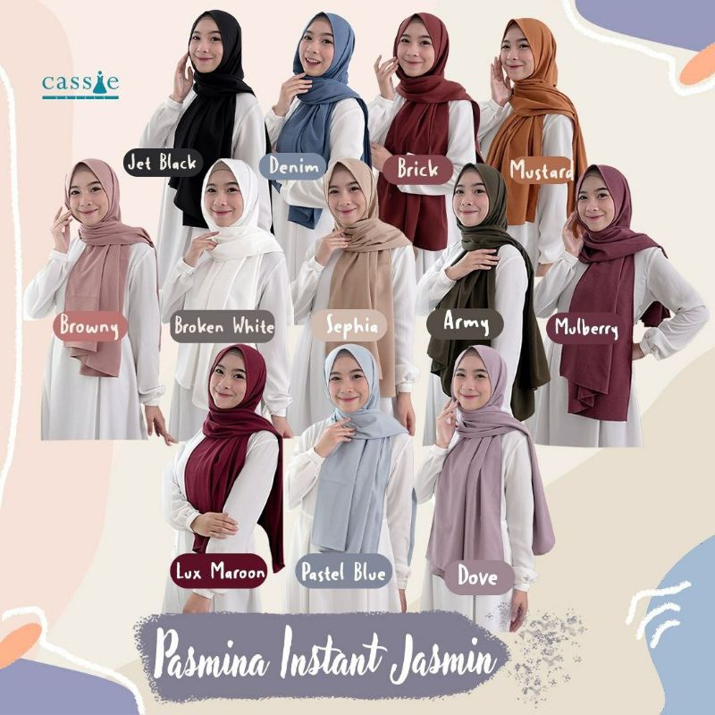 Original Jasmin Pashmina โดย Cassie Labels