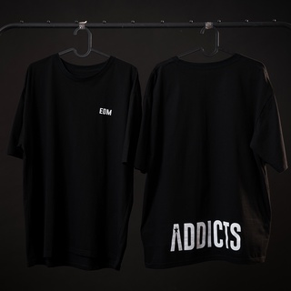 EDM Addicts T-Shirts - Short Sleeves Oversize Men Design 1