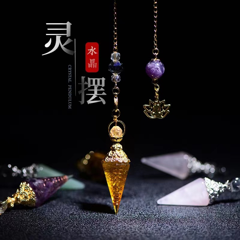 Pendulum Hand-Made Aogan Pendulum Aolong ลูกตุ้มโยคะ Gold-Plated พระพุทธรูปสมาธิ Mind Gathering เครื่องประดับของขวัญของคุณที่สวยงาม Exclus