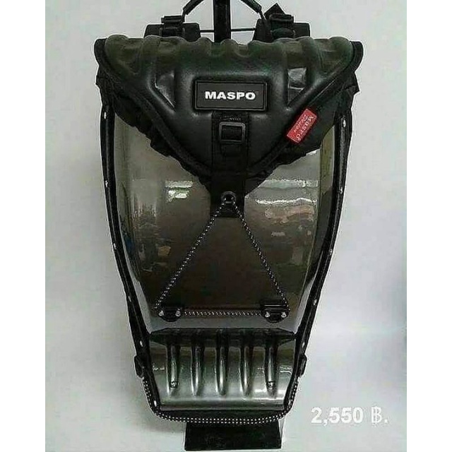 กระเป๋าเป้สะพายหลังMASPO รุ่นninja สีเทา