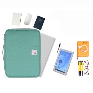Multi-functional A4 Document Bags Filing Products Portable Waterproof Oxford Cloth Storage Bag for Notebooks Pens Comput