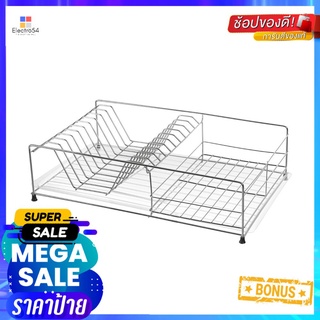 ชั้นคว่ำจานสเตนเลส HOME LIVING 106P1 สีสเตนเลสDISH DRAINER HOME LIVING 106P1 STAINLESS STEEL