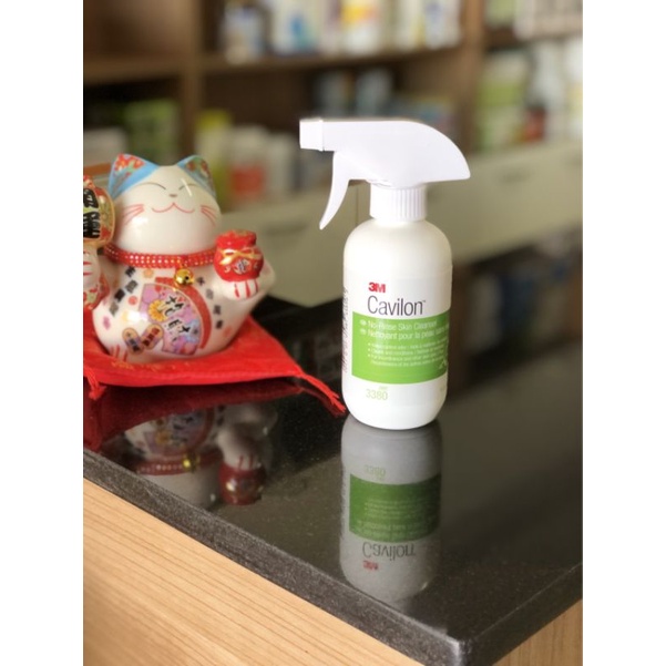 คาวิลอน สเปรย์ Cavilon No-rinse Skin Cleanser ผลิตภัณฑ์ทำความสะอาดโดยไม่ต้องล้างออกด้วยน้ำ