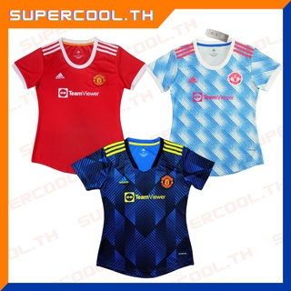 Manchester United 2021/22 เสื้อบอลผู้หญิงแมนยู2022 เสื้อแมนยูหญิง เสื้อฟุตบอลหญิง