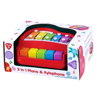 Playgotoys 2 in 1 เปียโนและไซโลโฟน ของเล่นเสริมพัฒนาการ (PG-13373)