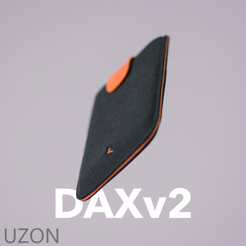 Dax กระเป๋าสตางค์ แบบบางพิเศษ ไล่โทนสี เรียบง่าย แบบพกพา ใส่นามบัตรได้ สําหรับผู้ชายและผู้หญิง