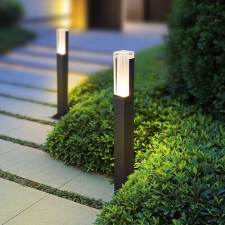 ไฟตกแต่งสวน Garden Light ไฟทางเดิน ไฟสนาม 30W 20W 15W LED  คริสตัล ตกแต่ง Ballard LED ลดราคา สวยหรู 60cm