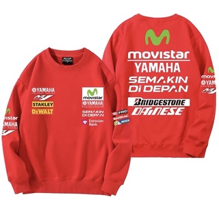 เสื้อฮู้ดขับบิ๊กไบค์ ลายทีมแข่งYAMAHA MOVISTAR  เนื้อผ้าเบาสบาย ระบายความร้อน ได้ดี สินค้าผลิตจากผ้าโพลีเอสเตอร์ 100%