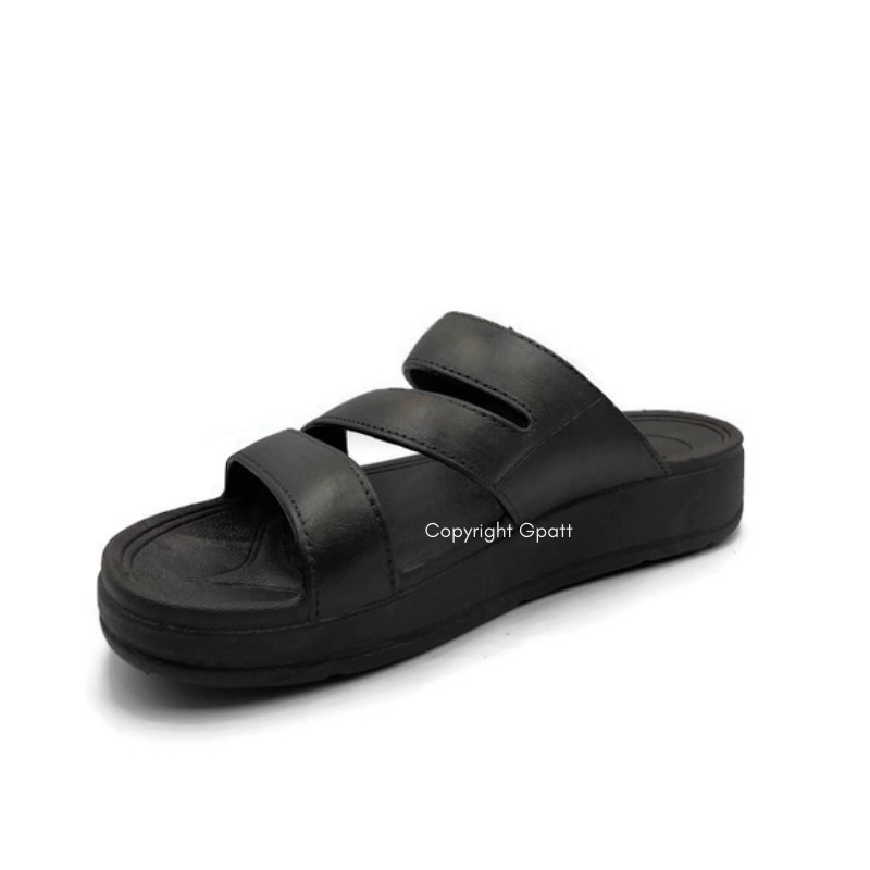 Gpatt : Zeta Sandals รองเท้าแตะสวมผู้หญิง แฟชั่นพื้นนุ่ม เก็บทรงเท้าเรียวสวย