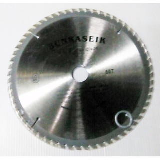 Bunkaseik TCT Saw Blade ใบเลื่อยวงเดือน  7 นิ้ว 60 ฟัน ใบเลื่อยตัดไม้