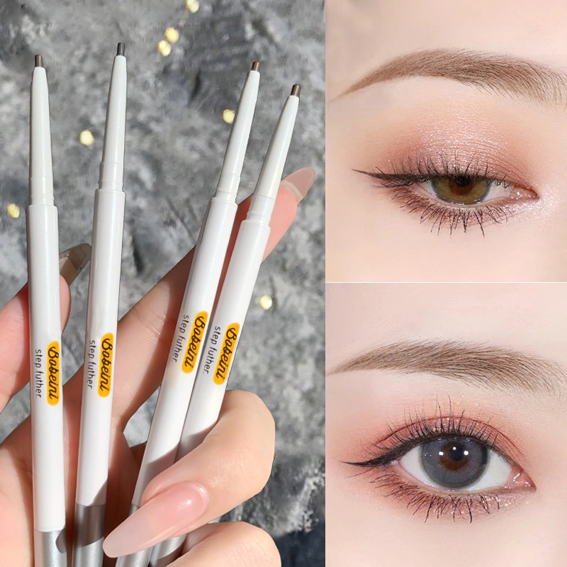 bobeini 8060 ดินสอเขียนคิ้วสลิมขนาด 1.5 มิล เขียนง่าย เส้นคม Slim Eyebrow Pencil - รูปที่ 3