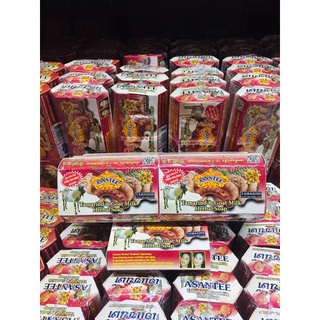 ASANTEE เอแซนเต้ มีส่วนผสมของมะขามผสมน้ำนมแพะ  1 แพ๊คมี 6 ก้อน 125g ต่อก้อน•สบู่สมุนไพรแท้