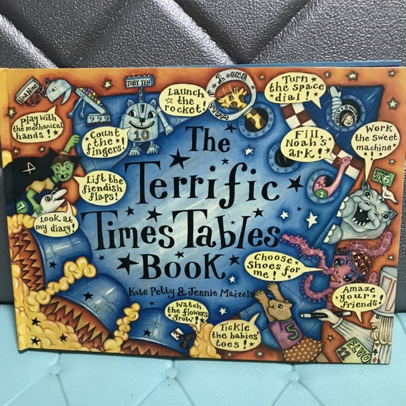 The Terrific Times Tables Book ปกแข็งมือสอง-CC5/1