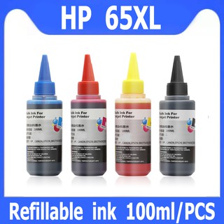 hp 65xl หมึก hp65 ดำ hp65xl หมึกรีฟิลใช้ได้กับ HP 2600 2620 2621 2622 2623 2624 2625 2628 2630 2632 2633 2634 2652 2655