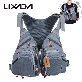 [OUTH] Lixada 3 In 1 เสื้อชูชีพ ผ้าตาข่าย ระบายอากาศ ปลอดภัย สําหรับตกปลา เรือคายัค