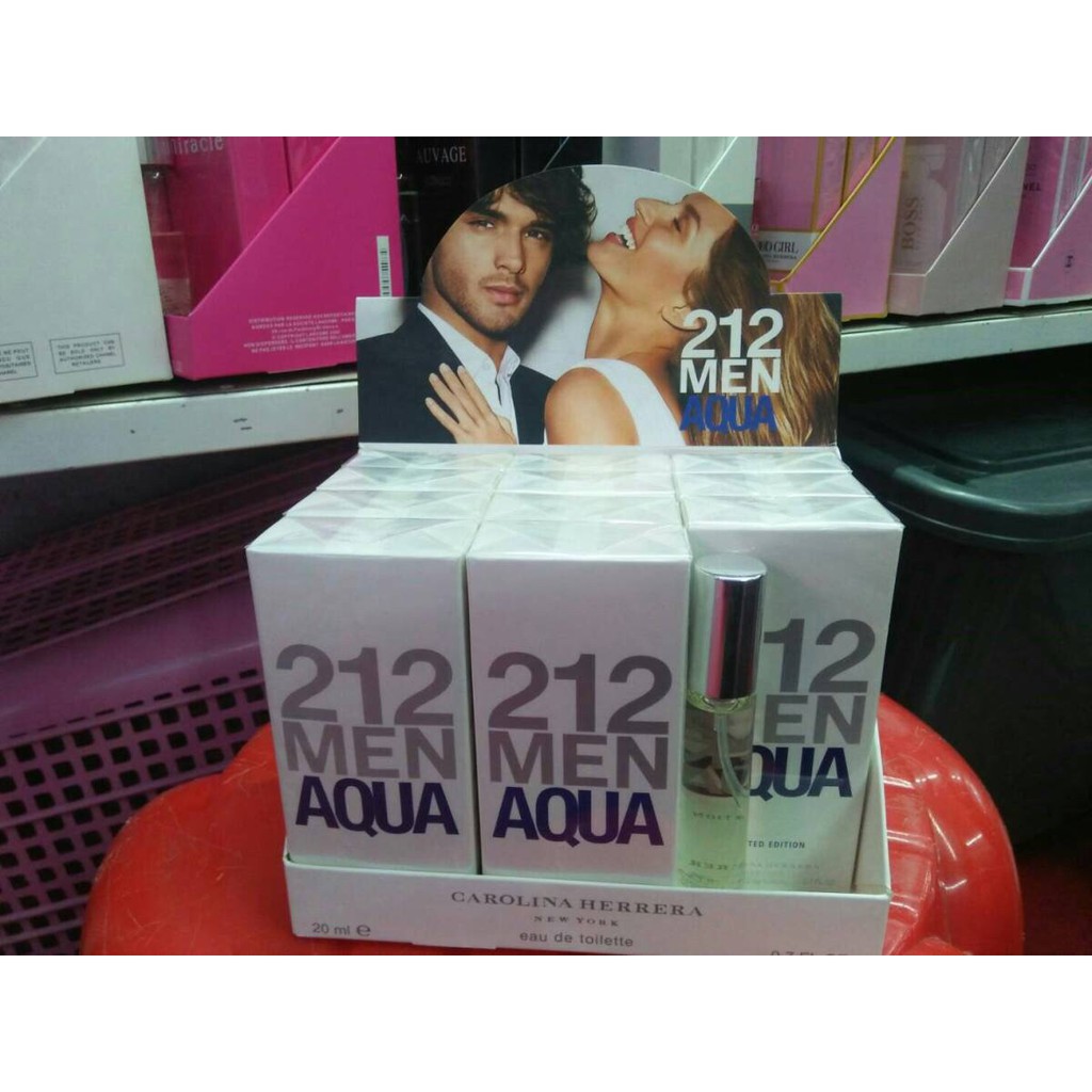 CAROLINA HERRERA 212 MEN AQUA LIMITED EDITION EDT 20 ML