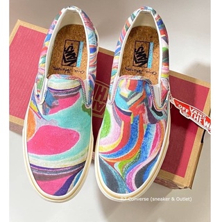 🚩 มาใหม่สีสวยแจ่ม  Slip On Ultracush สินค้าพร้อมกล่อง รองเท้าส์ รองเท้าผ้าใบ มีเก็บปลายทาง