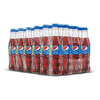ราคา[ยกแพ็ค 24 ขวด] Pepsi เป๊ปซี่ 340ml pack x24