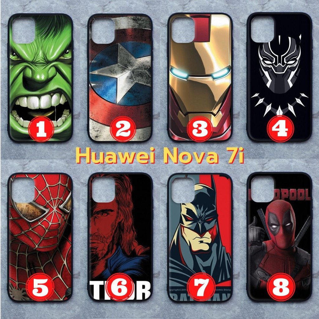 เคส Huawei Nova 7i/Nova 7 SE/P30 lite/P40/P40 pro/P43/P40 pro plus ลายฮีโร่