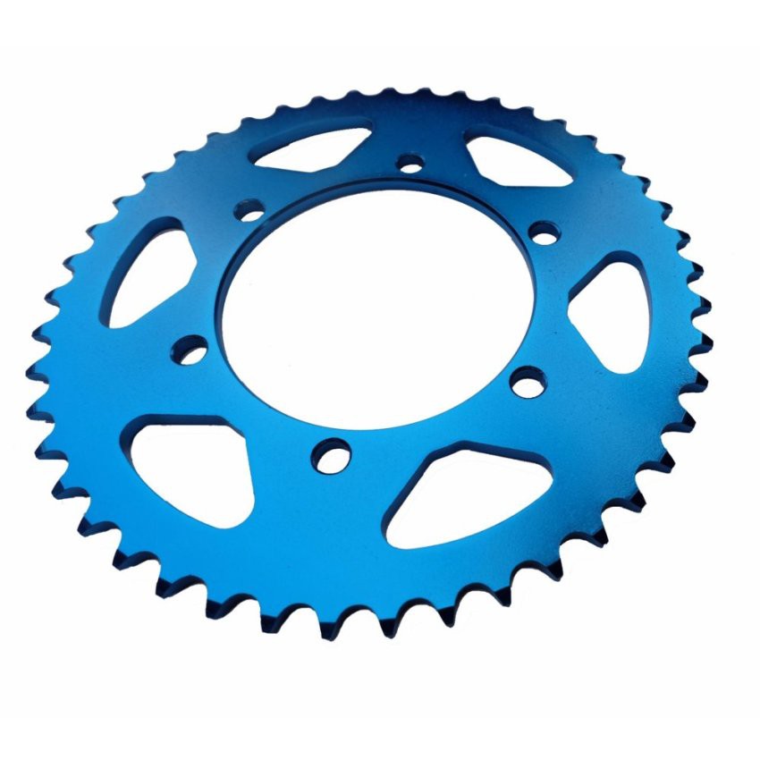 SCC เสตอร์หลัง Ninja250/300/400 Z250/300 EX250/300/400 Versys300 R3 R6 MT-03 (520-45T) สีฟ้า