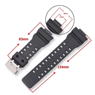 CASIO สายนาฬิกาข้อมือสําหรับ Casio Ga - 100 Ga - 110 Ga - 120 Ga - 400 Ga - 700